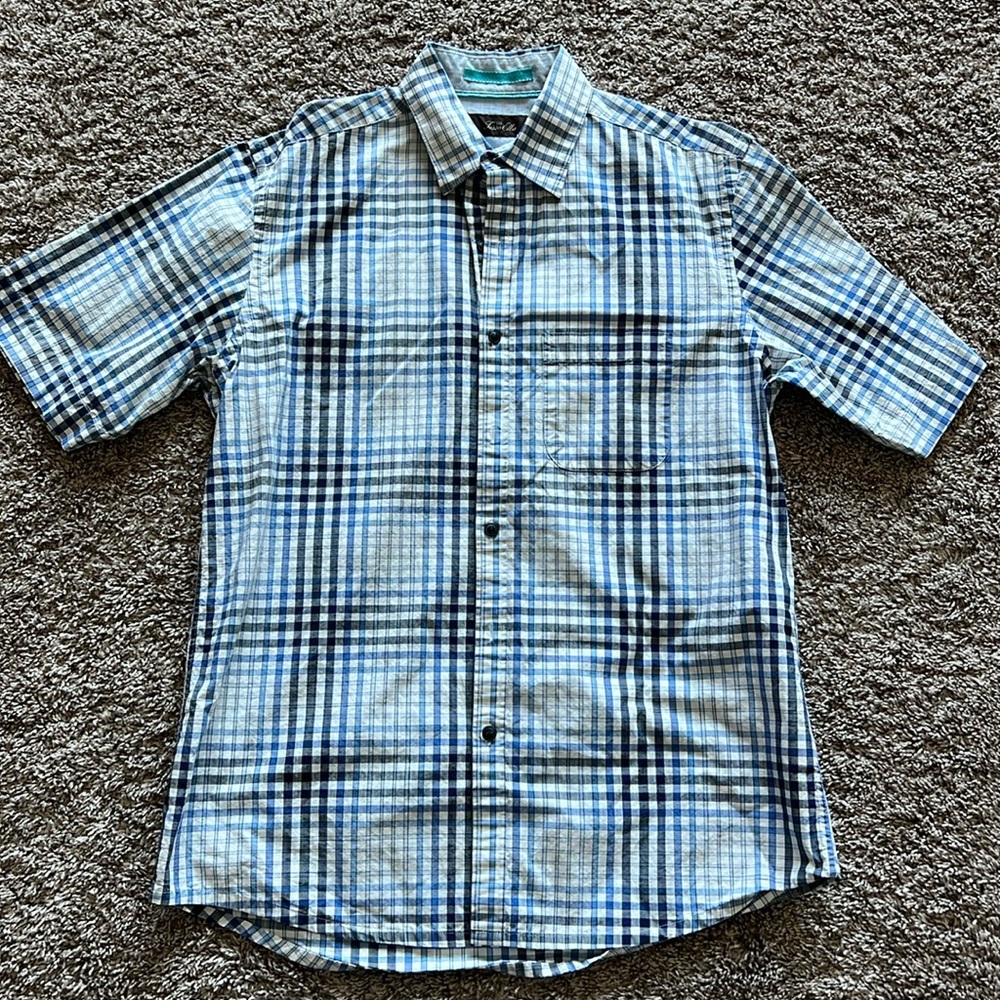 Tasso Elba short sleeve button down